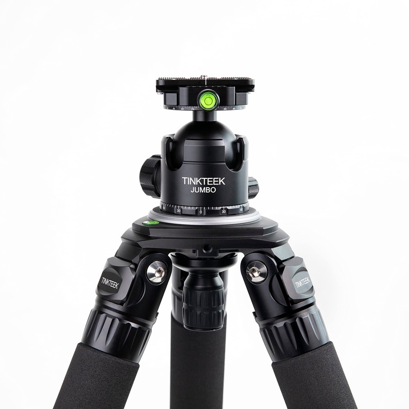 TINKTEEK Jumbo Panorama Ball Head Tripod Head 560 g 10