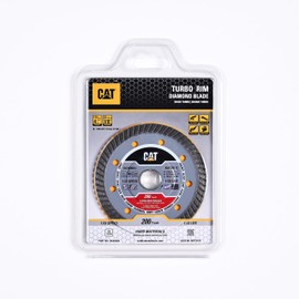 Cat® Genuine OEM 4.5-inch Turbo Rim Diamond Saw Blade for Hard Materials, 200 Trade - DA30302U