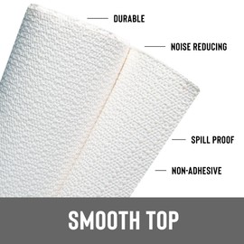 Con-Tact Brand Grip Prints Non-Adhesive Non-Slip Counter Top, Drawer/Shelf Liner, 12" x 20', White
