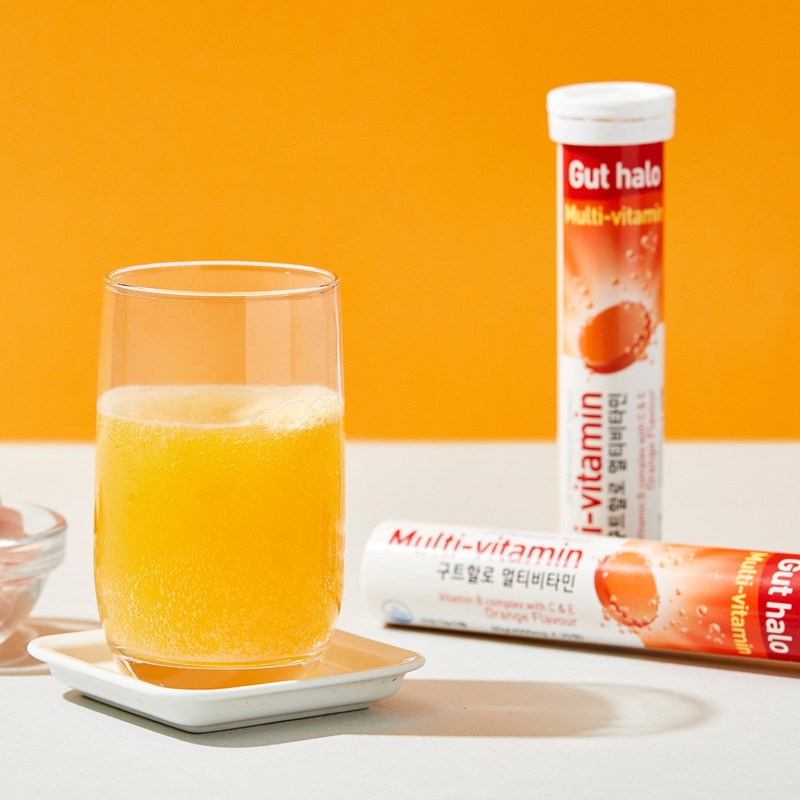 DAILYONE Guthalo Multivitamin Orange Flavored Effervescent Vitamin 4000mg