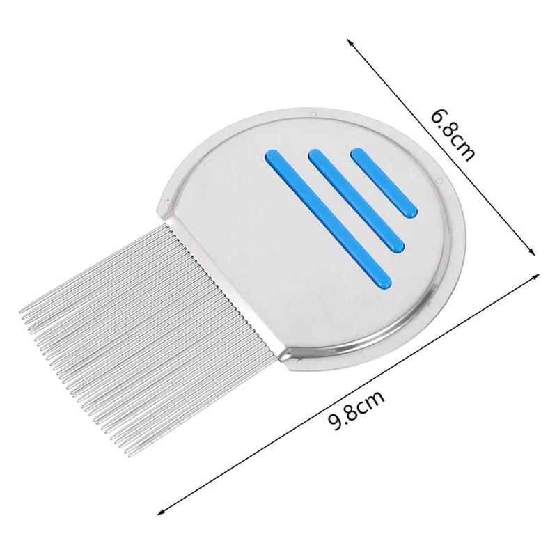 CENPEK 3 Pack Lice Combs, Flea Lice Removal Combs Head