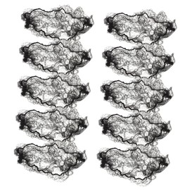 Outanaya 15pcs Miniature Elastic Hair Nets for Dolls Invisible Stretchable Mesh Caps for Bjd Wig Styling and Storage Compact Design for Ballet DIY Doll Hair Accessories