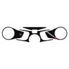labelbike - 3D Sticker Protection Fork Plate Steering Compatible with