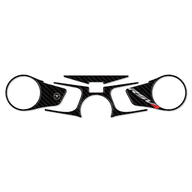 labelbike - 3D Sticker Protection Fork Plate Steering Compatible with