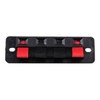 WANGCL 4pcs 4 Way Speaker Terminal Connectors Terminal Block Spring
