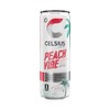 CELSIUS Bebida deportiva Sparkling Peach Vibe, sin azúcar, 12 oz.