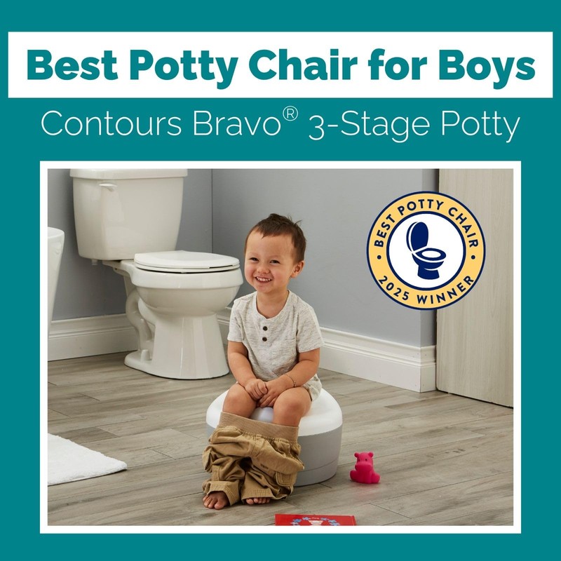 Contours Bravo 3 in 1 Toddler Potty Training Toilet, Trainer