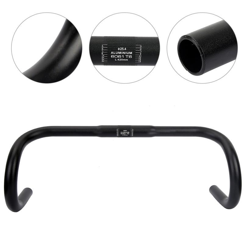Vintage Classic Handles Aluminum Alloy Bike Handlebar for Mountain Road