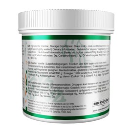 Special Ingredients Vanilla Powder Premium Gourmet 100% Pure Ground Vanilla Bean Powder - Vegan, Non-GMO, Gluten Free (100g)