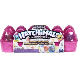 Hatchimals CollEGGtibles, Jewelry Box Royal Dozen 12-Pack Egg Carton with 2 Exclusive (Styles May Vary)