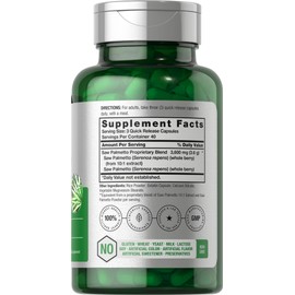 Horb?ach Horb?ach Saw Palmetto Extract | 120 Capsules | Non-GMO and Gluten Free Formula | from Saw Palmetto Berries