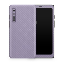 Carbon Fiber Tablet Skin Compatible with BOOX Palma 1 (2023) - Solid Lavender - Premium 3M Vinyl Protective Wrap Decal Cover - Easy to Apply | Crafted in The USA by MightySkins