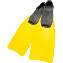 Cressi Clio Snorkeling and Diving Fins -Yellow, 27/29 - 8.5/10.5
