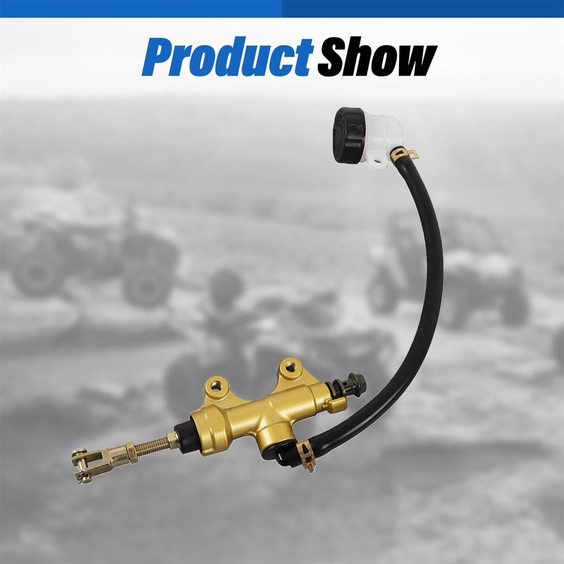 WFLNHB Rear Brake Caliper Hose and Master Cylinder Replacement for