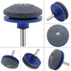Lawn Mower Blade Sharpener 2Pcs Universal Grinder Wheel Stone Lawn