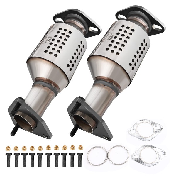 Nilight Catalytic Converter for 2005-2011 Frontier/2005-2012 Pathfinder/2005-2015 Xterra/2012-2017 NV1500 NV2500 NV3500(Front Passenger and Driver Side)
