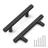 Probrico 30 Pack Cabinet Pulls Matte Black Kitchen Cabinet Handles
