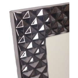 Mano - The Witney Silver Plated Photo Frame Crisscross Design 5 x 7 inch (13 x 18 cm)