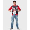 Spencer's Light-Up Snowballs Deep Christmas Sweater | Light-Up Christmas Sweater