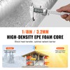 VEVOR Double Reflective Insulation Roll, Foam Core Radiant Barrier, 3.2