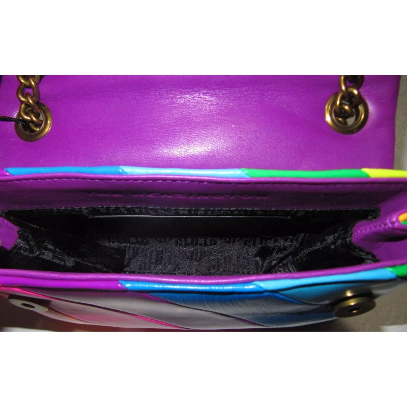 Kurt Geiger London Striped Kensington Mini Crossbody Bag Multicolored NWT