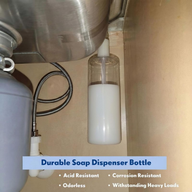 Singhoow Updated Soap Dispenser Bottle for Kitchen Sink Replacement 500