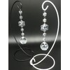 [morningplace] Suncatcher Hanging Stand, Universal, Pedestal, Interior, Display, etc. (Black,