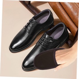 Ipetboom 3pcs Shoe Polishing Cleaning Glove Portable Leather Buffing Cloth with Soft Imitation Lamb for Polishing Shoes Multi Purpose Cleaning Tool for Leather and Car Care