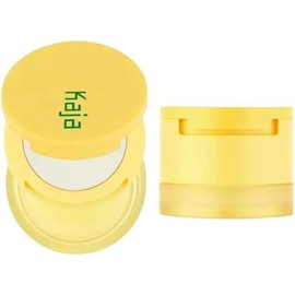 Kaja Bálsamo labial y exfoliante – Balmy Bento Acabado transparente, hidrata, exfolia, suaviza los labios, tamaño de viaje compacto, Piña Colada, 0.4 onzas