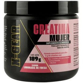 Xgear Creatina En Polvo 189g Para Mujer                                                                                                               