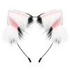 Handmade Plush Cat Ear Headbands - Realistic fox ear hair