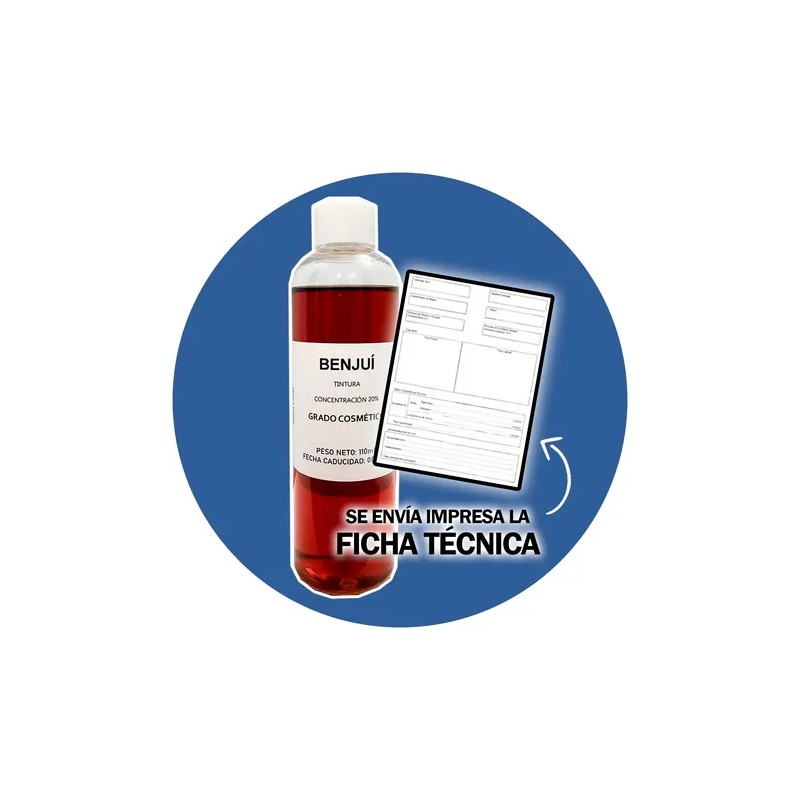 Tintura De Benjuí Grado Cosmetico - 220ml