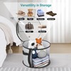 AOODA Oversized Clear Hat Storage Bag, Holds up to 7