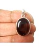 SQP2210141 Sterling Silver Smoky Quartz Pendant, Sterling Silver, Madeira Citrine