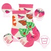Stephen Joseph Baby Crew Socks, Butterfly, Small