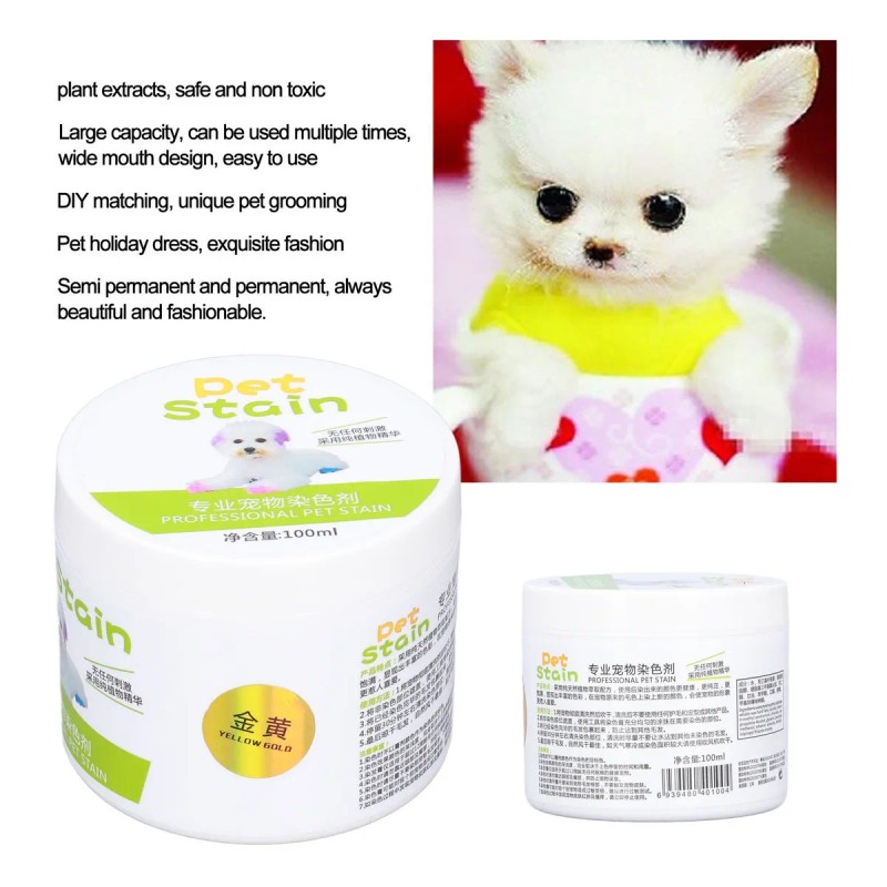 Tinte Semipermanente Y Permanente Para Perros