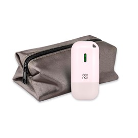 no!no! Micro Hair Removal Device for All Skin Tones, Body & Facial Hair Removal for Women & Men, Rechargeable, & Portable Hair Removal Device, Hair Remover for Face & Body - Light Pink