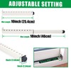 Forestchill Adjustable Window Security Bar, Extends from 10" to 18"