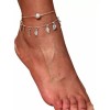 Deluxe Pulsera Pie Tobillo 2 En 1 Playa Vacaciones Regalo