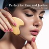 BESKAR Gua Sha Facial Tools, Natural Jade Stone Guasha Masaager