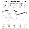 ELFOR Reading Glasses For Women Blue Light Blocking Glasses With