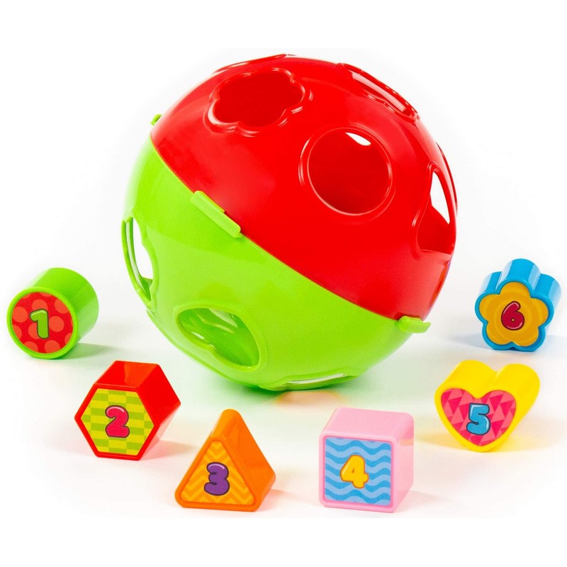 Polesie Sorting Game Ball Baby Educational Toy with Number Pegs