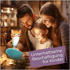 Magicat LCD Painting Board for Children in 3 Colours I 8.5 Inch Drawing Board, Chick Writing Board, Magic Board as a Gift for Boys and Girls I Writing Board Toy Christmas Children's Birthday (Blue)