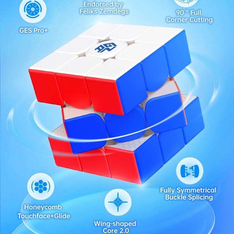 Bukefuno GAN 356 RS2 3x3 Rubik's Cube, GAN 356 RS2