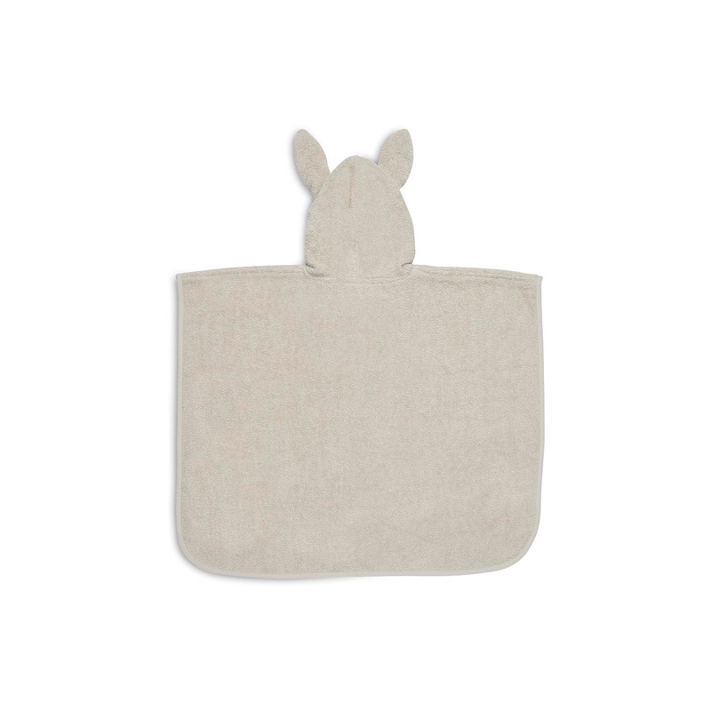 Jollein Badeponcho 65x62 cm Nougat Kapuzenbadetuch Handtuch beige | 533-550-00093
