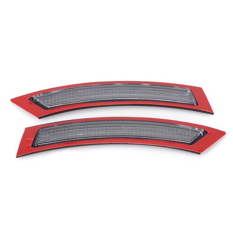 2pcs Car Front Bumper Reflector Lights Side Marker Lamp Fit