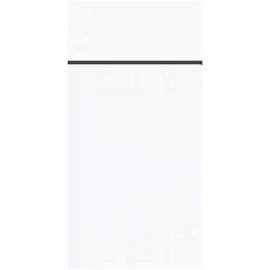 Duni Duniletto Napkin Bag White 480 x 400 mm Pack of 50