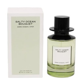 Zara Ocean N°01 Salty Ocean Bouquet Perfume for Women Fresh Marine Citrus and Woody Fragrance Created by Jo Malone Eau de Parfum 100 ML (3.4 FL. OZ.)