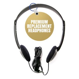 SuperEar Premium - Small Replacement Lightweight Headphones Sound Amplifiers,Small, Portable and Comfortable Wired Headphones, Ideal for Pocket Talker Device and Sound Amplifier