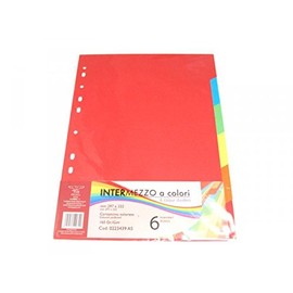 Pack 6 Assorted SEPARATORS Color Intermezzo